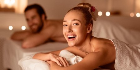 Девушка в спа