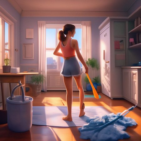 Уборка в доме