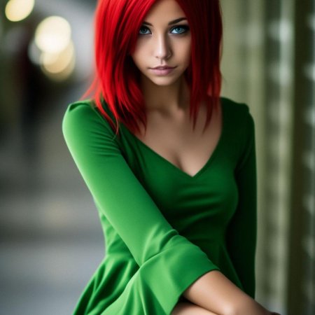 Красивая стройная девушка