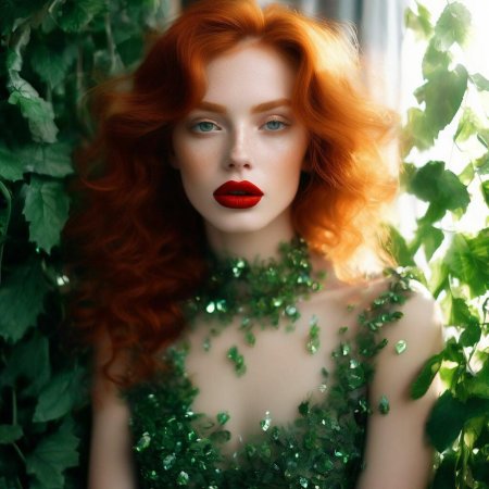 Яркие макияж