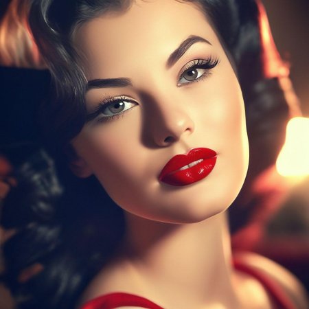 В стиле пин ап