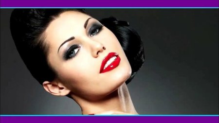 Модель макияж