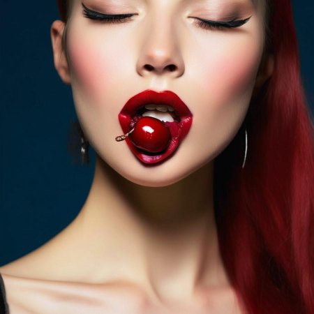 Алые губы