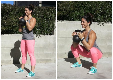 Гоблет приседания