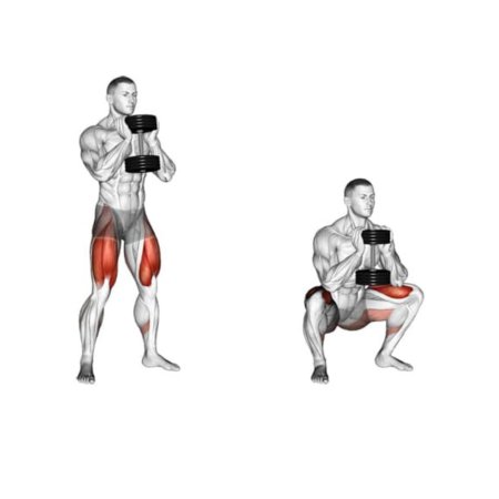 Приседания гоблет