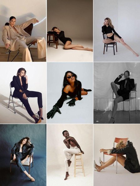 Модельные позы