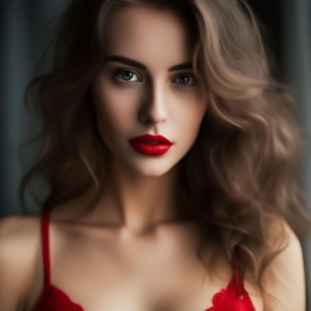 Красивые девушки в нижнем красном белье