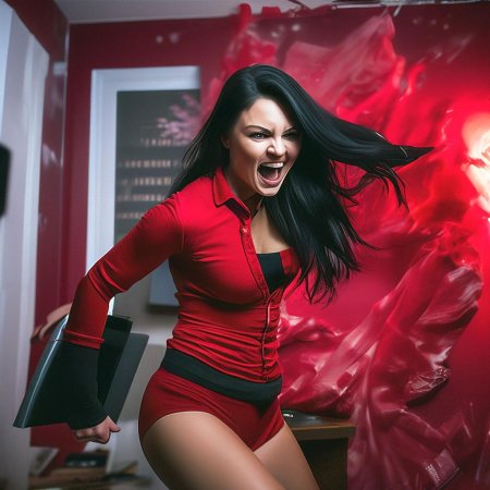 Фотосессия брюнетки