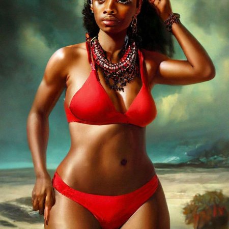 Африканская девушка