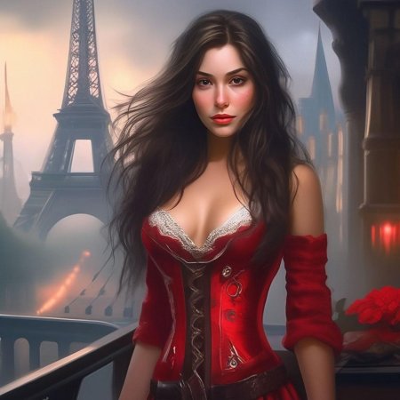 Красивая девушка брюнетка