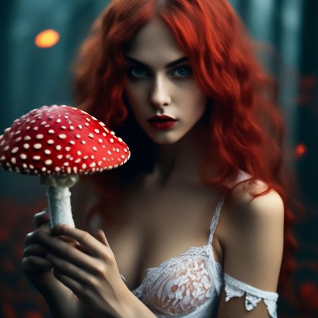 Красный мухомор