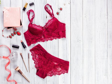 Женское белье фон