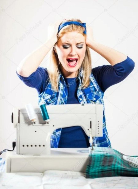 Уставшая швея