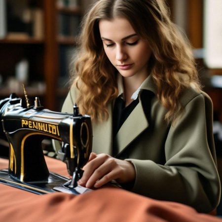 Швея за работой