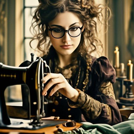 Швея за работой