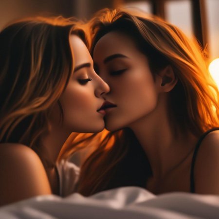 Две девушки любовь