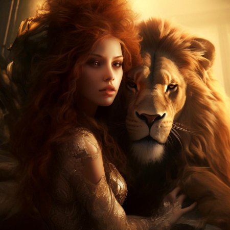 Лев фэнтези