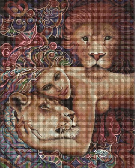 Девушка и Лев