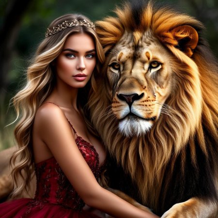 Лев фэнтези