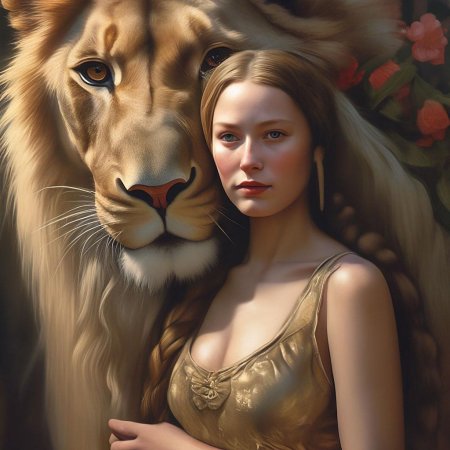 Лев фэнтези