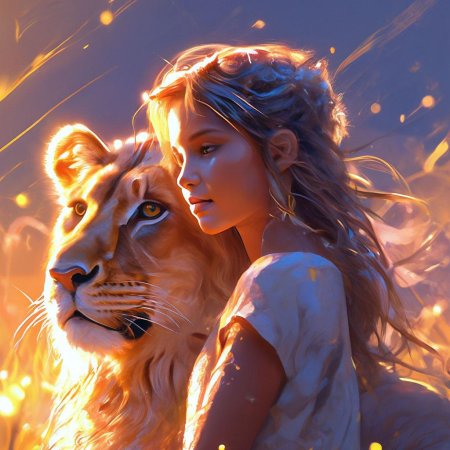 Лев фэнтези