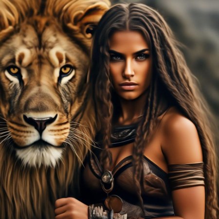 Девушка амазонка