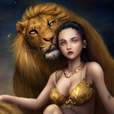 Девушка из фэнтези