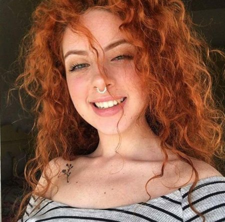 Химия на рыжие волосы