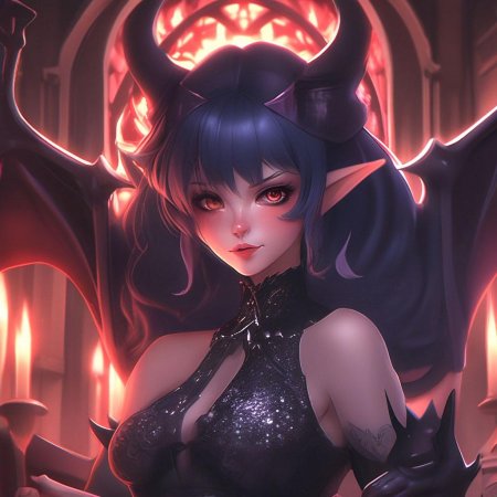 Демон девушка