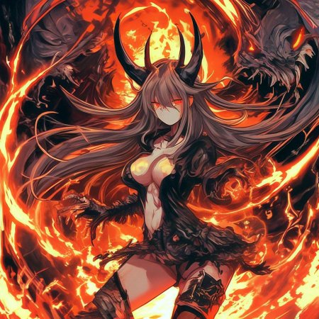 Аниме девушки демоны