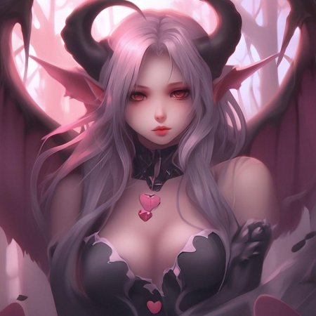 Демон девушка аниме