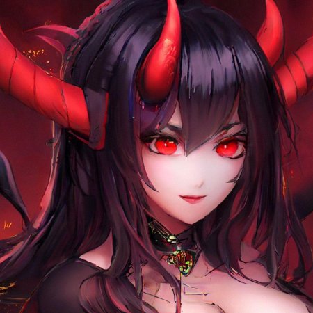 Демон девушка