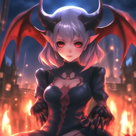 Аниме девушки демоны
