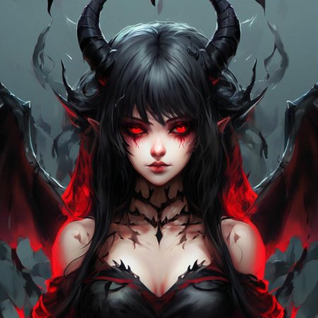 Женщина демон