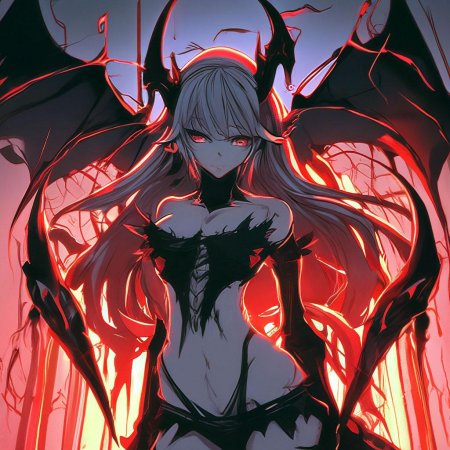 Демон девушка
