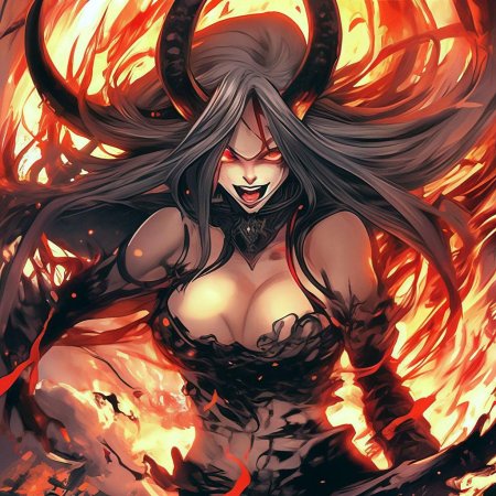 Касикандриэра королева ада аниме