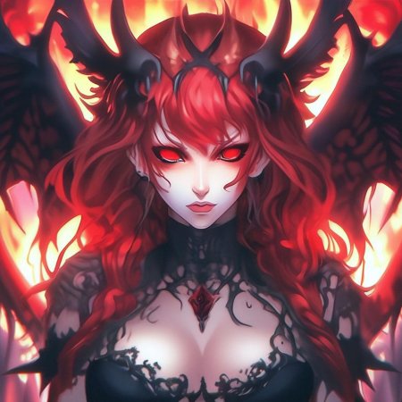 Демон красивый