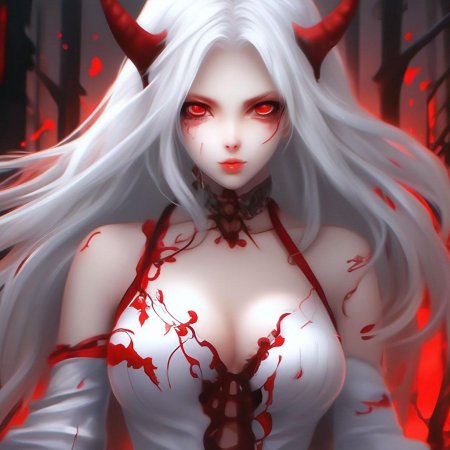 Арты девушек демонов