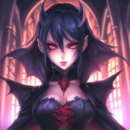 Аниме вампир девушка