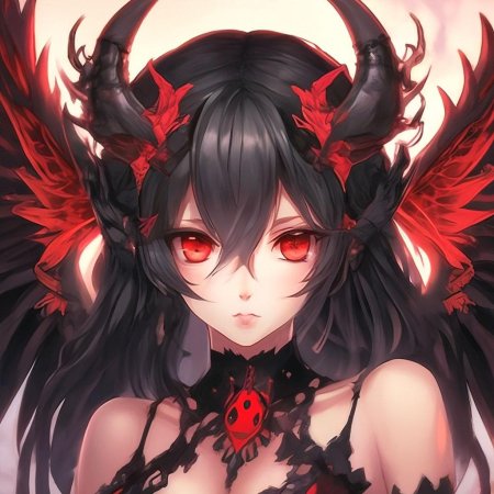 Аниме девочка демон