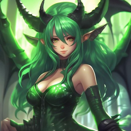 Зеленое аниме