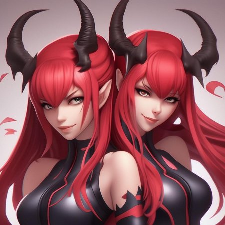 Красивая дьяволица