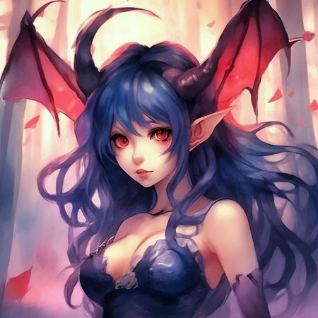 Суккуб аниме арт