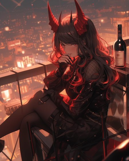 Аниме дьявол