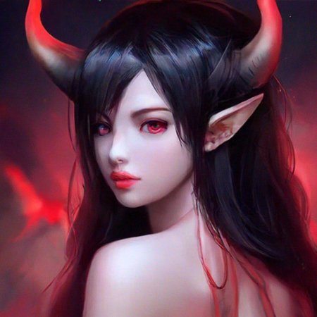Аниме демон девушка
