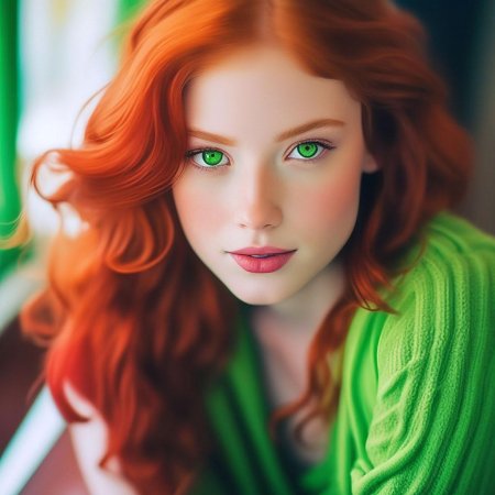 Рыжеволосая Катрин ирландка