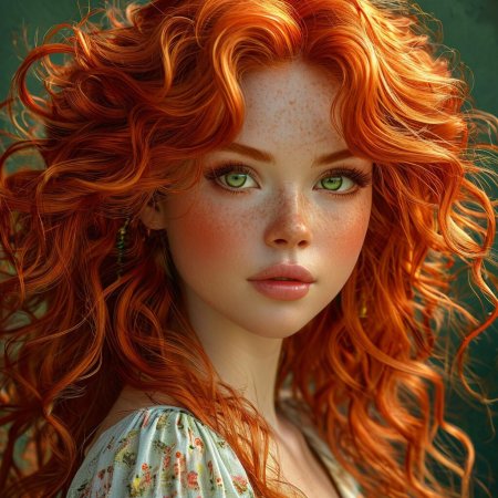 Girl with the red hair