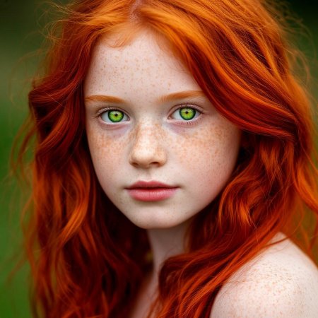 Red hair girl
