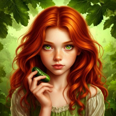 Красивые зелёные глаза