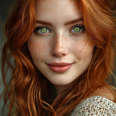 Красивые девушки с зелеными глазами